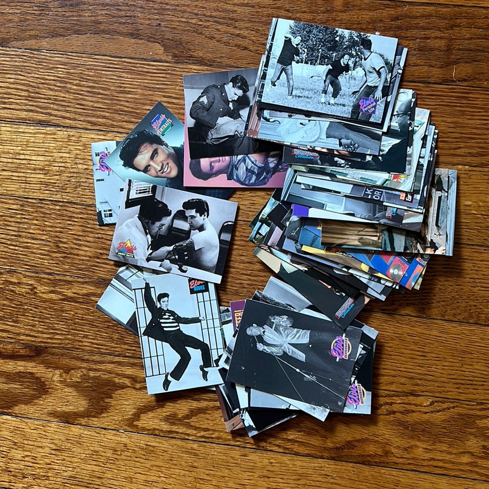 Elvis Trading Cards in Perfect condition!